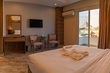 Nine Pyramids view hotel single room